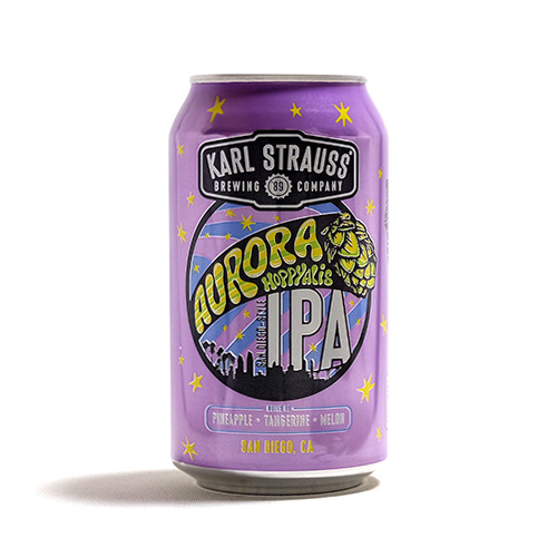 カールストラウス / オーロラ・ホッピヤリスIPA (San Diego-Style IPA) 355ml缶 [Karl Strauss / Aurora Hoppyalis IPA]