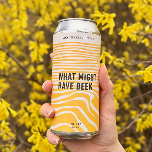 スリーズブリューイング / ワット・マイト・ハブ・ビーン (Helles) 473ml缶 [Threes Brewing / What Might Have Been]