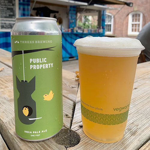 スリーズブリューイング / パブリックプロパティ (American IPA) 473ml缶 [Threes Brewing / Public Property]