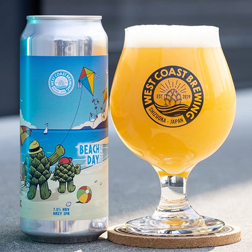 ウエストコーストブルーイング / ビーチ・デイ (Hazy IPA) 510ml缶 [West Coast Brewing / Beach Day]