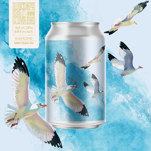 インクホーンブルーイング / カモメ (West Coast IPA) 355ml缶 [Inkhorn Brewing / Kamome]