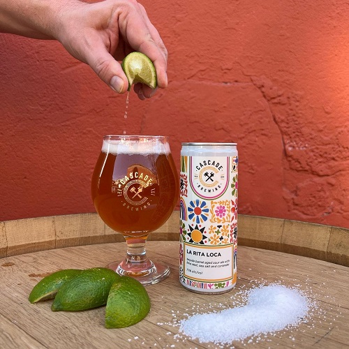 カスケード ブルーイング / ラ リタ ロカ (Tequila Barrel Aged Sour Ale) 250ml缶 [Cascade Brewing / La Rita Loca]
