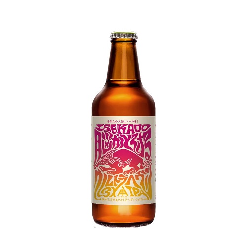 伊勢角屋麦酒 / 脳がとろけるウルトラヘヴン3xIPA (West Coast Triple IPA) 330ml瓶 [ISEKADO BREWERY / Nou ga Torokeru Ultra Heaven 3xIPA]