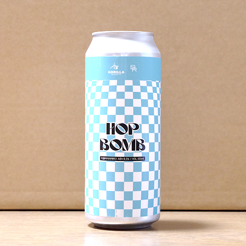 ゴリラブルーイング / ホップボムダブルIPA #18 (New England Double IPA) 500ml缶 [Gorilla Brewing / Hop Bomb Double IPA #18]