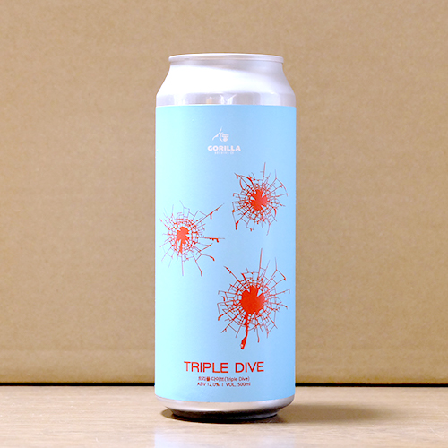 ゴリラブルーイング / トリプルダイブ (New England Triple IPA) 500ml缶 [Gorilla Brewing / Triple Dive]