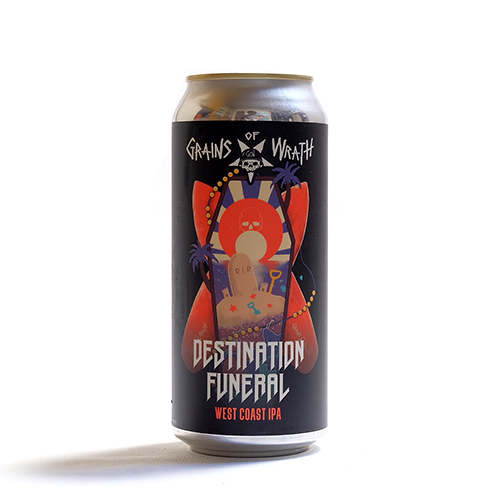グレインズ・オブ・ラス / デスティネーション・フューネラル (West Coast IPA) 473ml缶 [Grains of Wrath / Destination Funeral]