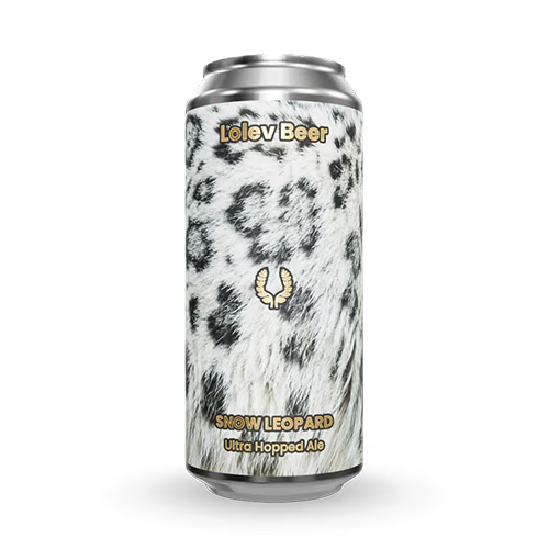 (空輸) ローレヴビア / スノー・レオパード (Ultra Hopped Ale) 473ml缶 [Lolev Beer / Snow Leopard]