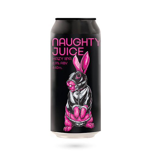 ダブルヴィジョン / ノーティージュース (Double Hazy IPA) 440ml缶 [Double Vision Brewing / Naughty Juice]
