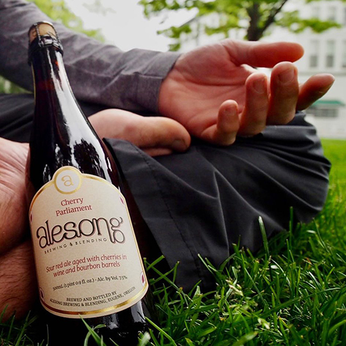 エールソング / チェリーパーラメント 2021 (Barrel Aged Sour Red Ale) 500ml瓶 [Alesong / Cherry Parliament '21]