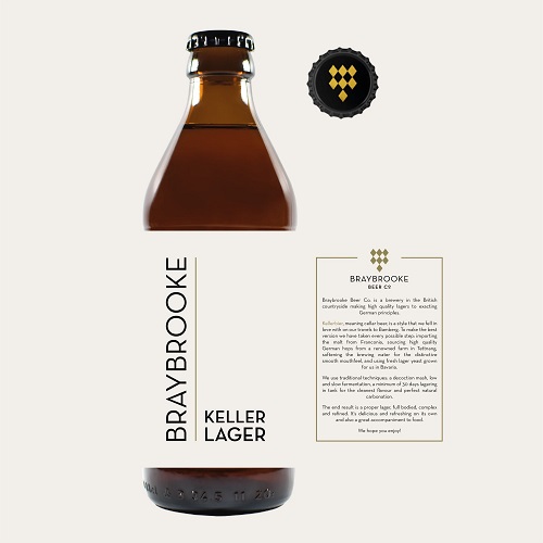 ブレイブルック / ケラーラガー (Kellerbier) 330ml瓶 [Braybrooke Beer Co / Keller Lager]