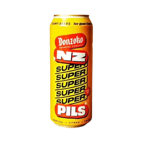 ドンゾコ / ニュージー・スーパーピルス (NZ Pilsner) 500ml缶 [Donzoko Brewing Company / NZ Superpils]