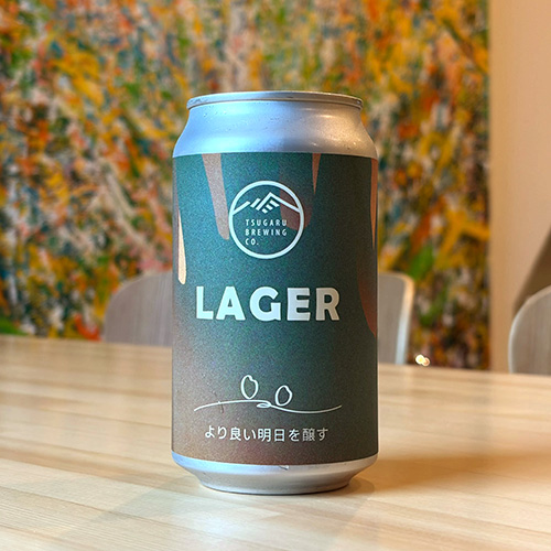 津軽醸造 / つがるラガー 350ml缶 [Tsugaru Brewing Co. / Tsugaru Lager]