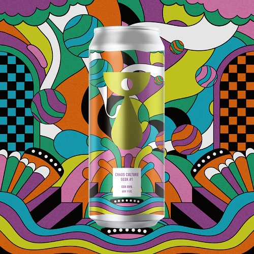 ティーンネイジブルーイング / カオスカルチャーギーク#1 (DDH DIPA) 500ml缶 [Teenage Brewing / CHAOS CULTURE GEEK #1]