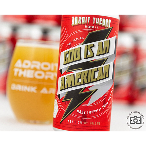 (空輸) アドロイトセオリー / ゴッド・イズ・アン・アメリカン (DDH Hazy TIPA) 473ml缶 [Adroit Theory / God is an American]