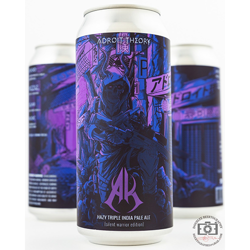 (空輸) アドロイトセオリー / AK [サイレントウォリアー] (DDH Hazy Triple IPA) 473ml缶 [Adroit Theory / AK [Silent Warrior Edition]]