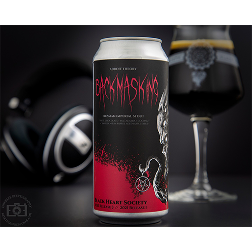 (空輸) アドロイトセオリー / バックマスキング (Russian Imperial Stout⁠) 473ml缶 [Adroit Theory / Backmasking]