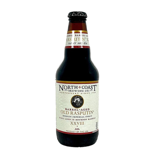 ノースコースト / バレルエイジド・オールド・ラスプーチン 28 (Barrel-aged Russian Imperial Stout) 355ml瓶 [North Coast Brewing / Barrel Aged Old Rasputin XXVIII]
