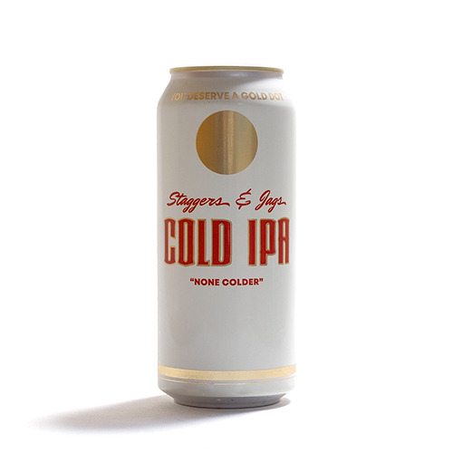 ゴールドドットビア / スタガーズ・アンド・ジャグズ・コールドIPA 473ml缶 [Gold Dot Beer / Staggers & Jags Cold IPA]