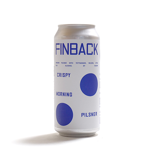 (空輸) フィンバックブルワリー / クリスピーモーニング (Dry Hopped Pilsner) 473ml缶 [Finback Brewery / Crispy Morning]
