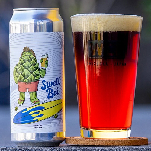 ウエストコーストブルーイング / スウェル・ボーイ (Brown Ale) 510ml缶 [West Coast Brewing / Swell Boi]