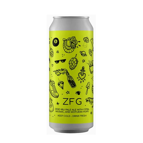 ヒドゥンスプリングス / ゼロ ファックス ギヴン (Zero IBU Hazy Pale Ale) 473ml缶 [Hidden Springs / ZFG]