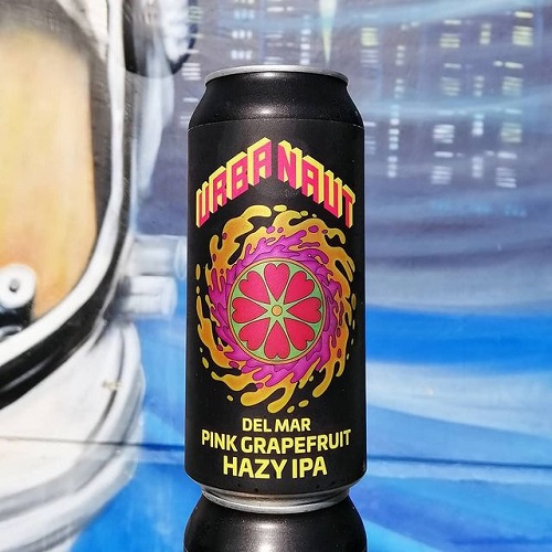 アーバノート / デルマー ピンクグレープフルーツ ヘイジー アイピーエー 440ml缶 [Urbanaut / Copacabana Brut IPA]