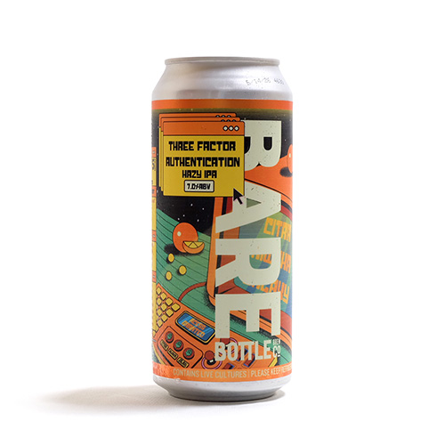 ベアボトルブリューイング / スリーファクター・オーセンティケーション (Hazy IPA) 473ml缶 [Barebottle Brewing Co. / Three Factor Authentication]