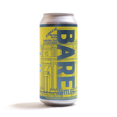 ベアボトルブリューイング / パレス・オブ・ステイン・アーツ (Helles Lager) 473ml缶 [Barebottle Brewing Co. / Palece Of Stein Arts]