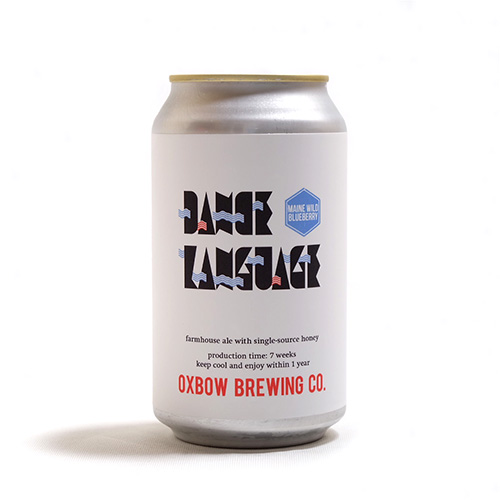 オックスボウ / ダンスランゲージ (Biére de Miel / Saison) 355ml缶 [Oxbow Brewing Company / Dance Language]