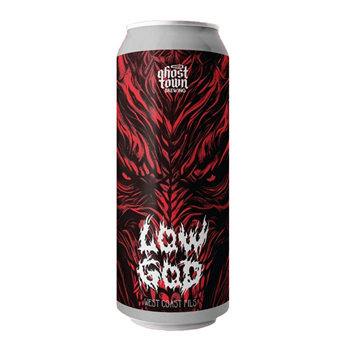 (空輸) ゴーストタウン / ロー・ゴッド (West Coast Pilsner) 473ml缶 [Ghost Town Brewing / Low God]