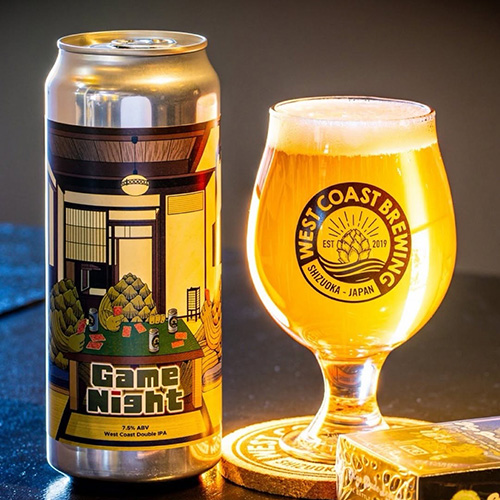 ウエストコーストブルーイング / ゲーム・ナイト (West Coast Double IPA) 510ml缶 [West Coast Brewing / Game Night]