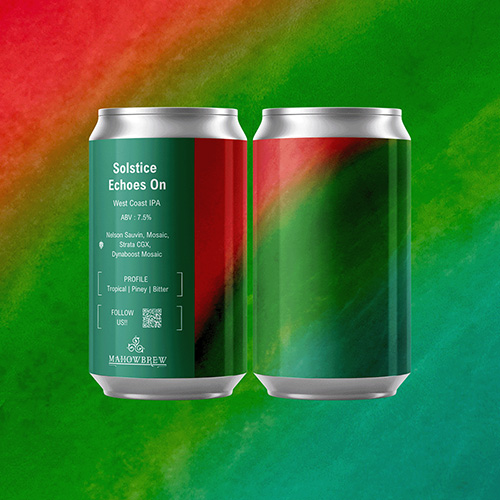 マホウブリュー / ソルスティス・エコーズ・オン (West Coast IPA) 340ml缶 [MAHOWBREW / Solstice Echoes on]