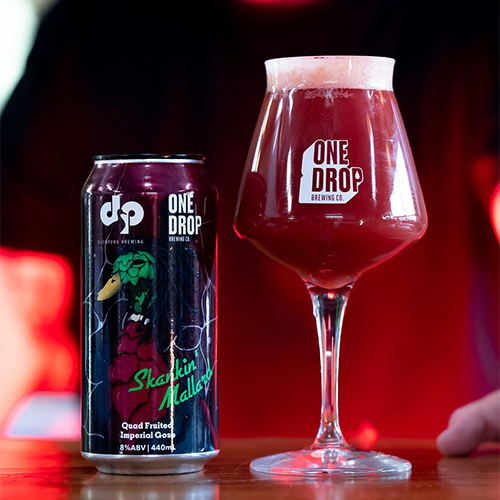 ワンドロップ x ダックポンド / スカンキン マラード (Quad Fruited Imperial Gose) 440ml缶 [One Drop x Duckpond / Skankin' Mallard]