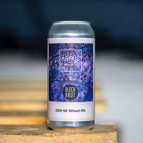 アールプス x ブレヒブルット / DDHニュージランドウィートIPA (DDH Wheat IPA) 440ml缶 [Ārpus Brewing x Blech Brut / DDH NZ Wheat IPA]