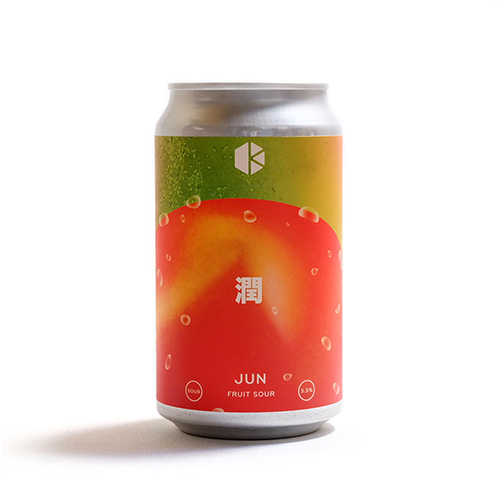 京都醸造 / 潤 (Fruited Sour Ale) 350ml缶 [Kyoto Brewing Co. / Jun]