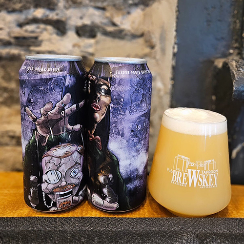 ブリュースキー / プリングストリングス (Hazy Double IPA) 473ml缶 [BreWskey / PULLING STRINGS]