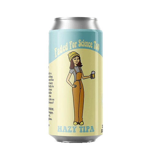 ローカルクラフトビール / フェイデッド フォア サイエンス トゥ (NE TIPA) 473ml缶 [Local Craft Beer / Faded For Science Too]