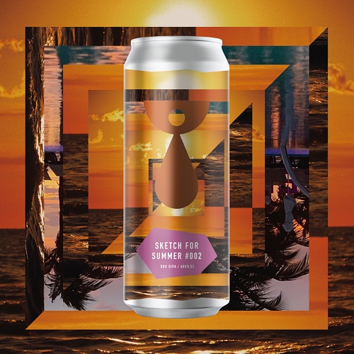 ティーンネイジブルーイング / スケッチフォーサマー#002 (DDH DIPA) 500ml缶 [Teenage Brewing / Sketch for Summer #002]