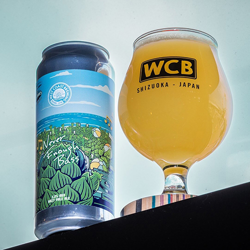 ウエストコーストブルーイング / ネバー・イナフ・ベース (Hazy Pale Ale) 510ml缶 [West Coast Brewing / Never Enough Bass]