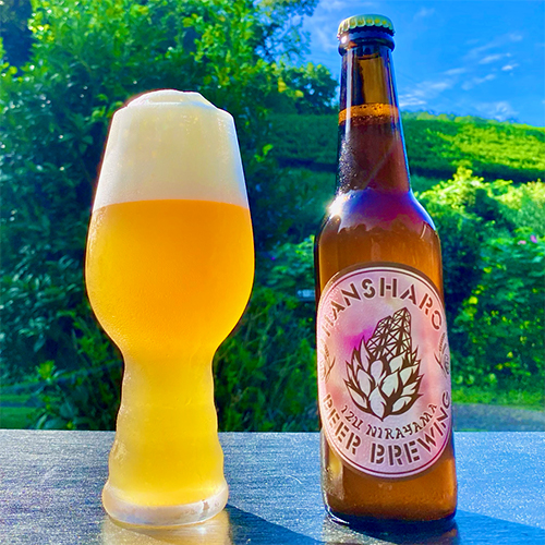 反射炉ビヤ / ピーチホワイトIPA (White IPA) 330ml瓶 [Hansharo Beer / Peach White IPA]