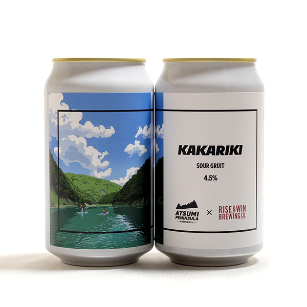 渥美半島醸造 x 上勝ビール / カカリキ (Sour Gruit) 360ml缶 [Atsumi Peninsula x Rise & Win / KAKARIKI]