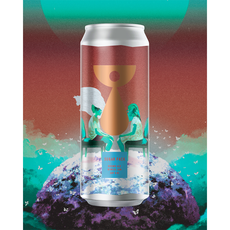 ティーンネイジブルーイング / シュガーパック (Brown Ale W/ Milk Jam) 500ml缶 [Teenage Brewing / Sugar Pack]