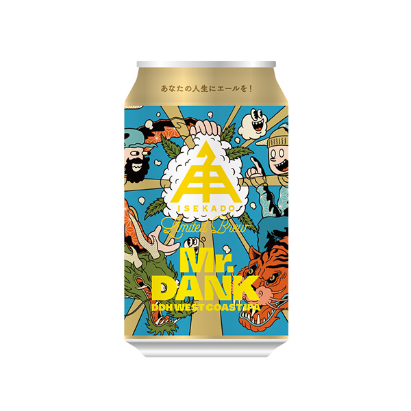 伊勢角屋麦酒 / ミスター・ダンク (DDH West Coast IPA) 350ml缶 [ISEKADO BREWERY / Mr.DANK]