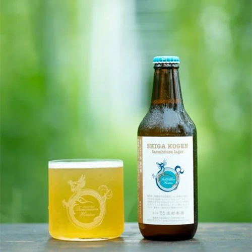 志賀高原ビール / SHIGA KOGEN farmhouse lager 330ml瓶 [Shiga Kogen Beer / SHIGA KOGEN farmhouse lager]