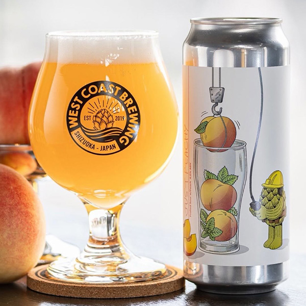 ウエストコーストブルーイング / ジャスト・ピーチー (Fruited Sour w/Peach) 510ml缶 [West Coast Brewing / Just Peachy]
