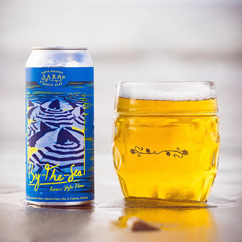 サンテ・アデアリアス / バイ・ザ・シー (Riviera-style Pilsner) 473ml缶 [Sante Adairius Rustic Ales / By-The-Sea]