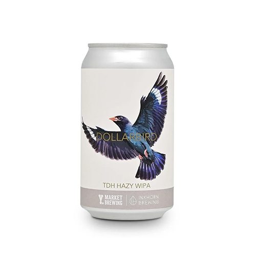 ワイマーケット x インクホーン / ダラーバード (TDH Hazy WIPA) 370ml缶 [Y.Market x Inkhorn / Dollarbird]