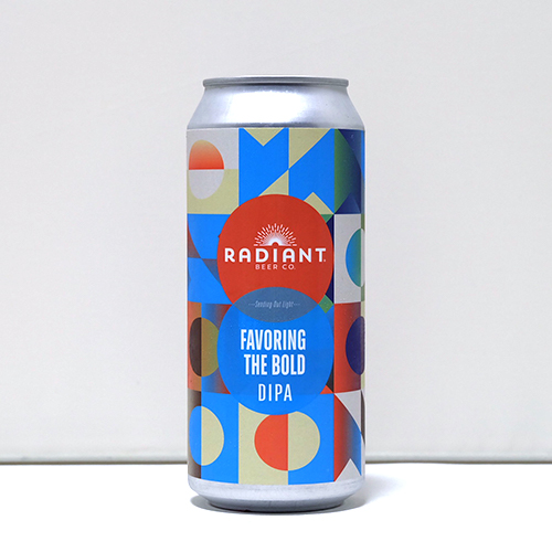 レディアント / フェイバリング・ザ・ボールド (West Coast DIPA) 473ml缶 [Radiant Beer Co. / Favoring the Bold]