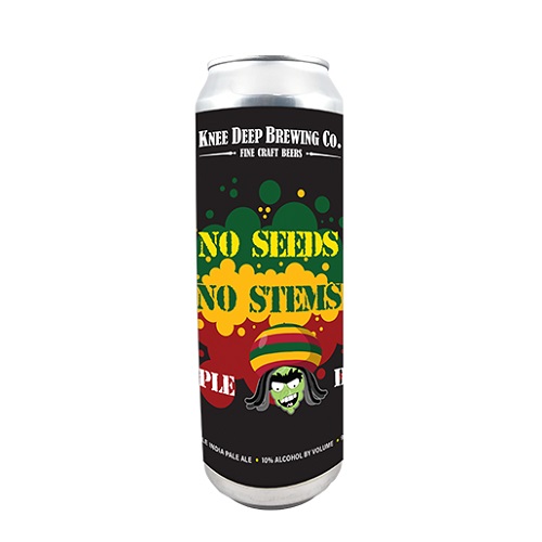 ニーディープ / ノー シーズ ノー ステムズ (Triple IPA) 568ml缶 [Knee Deep / No Seeds No Stems]
