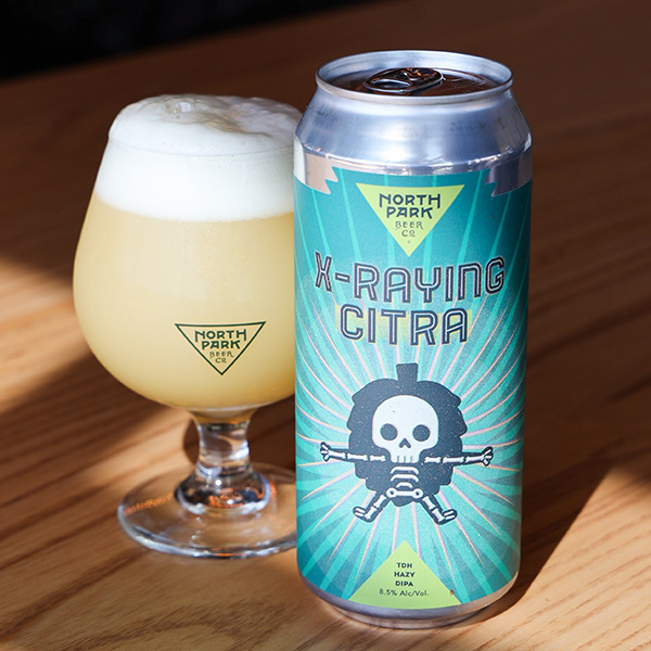 (空輸) ノースパーク / エクスレイイング・シトラ (TDH Hazy Double IPA) 473ml缶 [North Park Beer Company / X-Raying Citra]